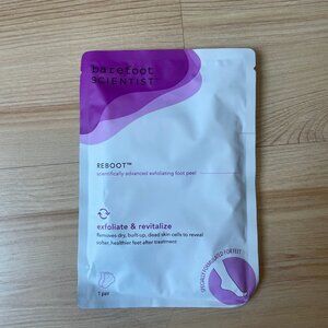 Barefoot scientist Reboot, exfoliating foot peel mask